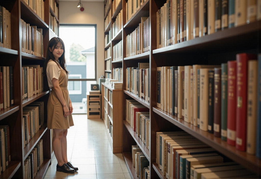 本屋さんの店員 4