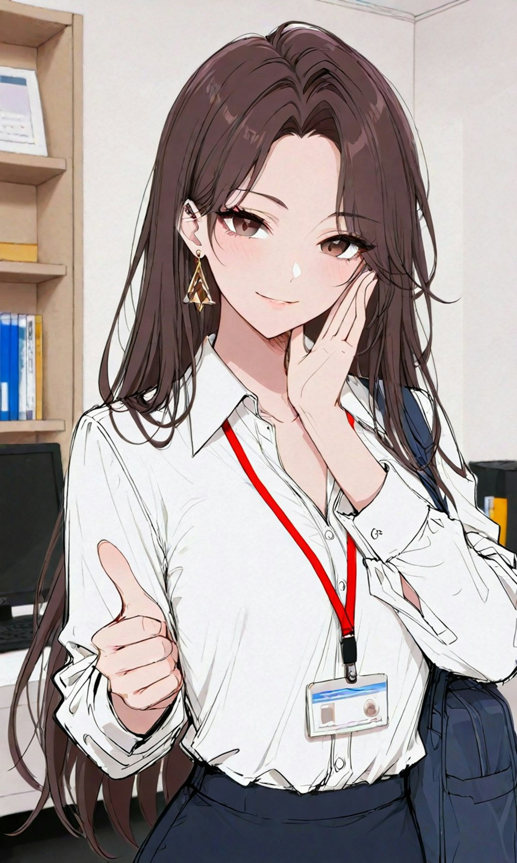 グッジョブしてくれるOLさん