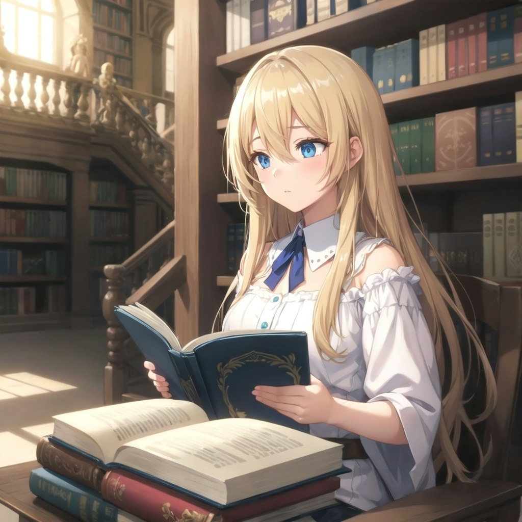 姫の読書