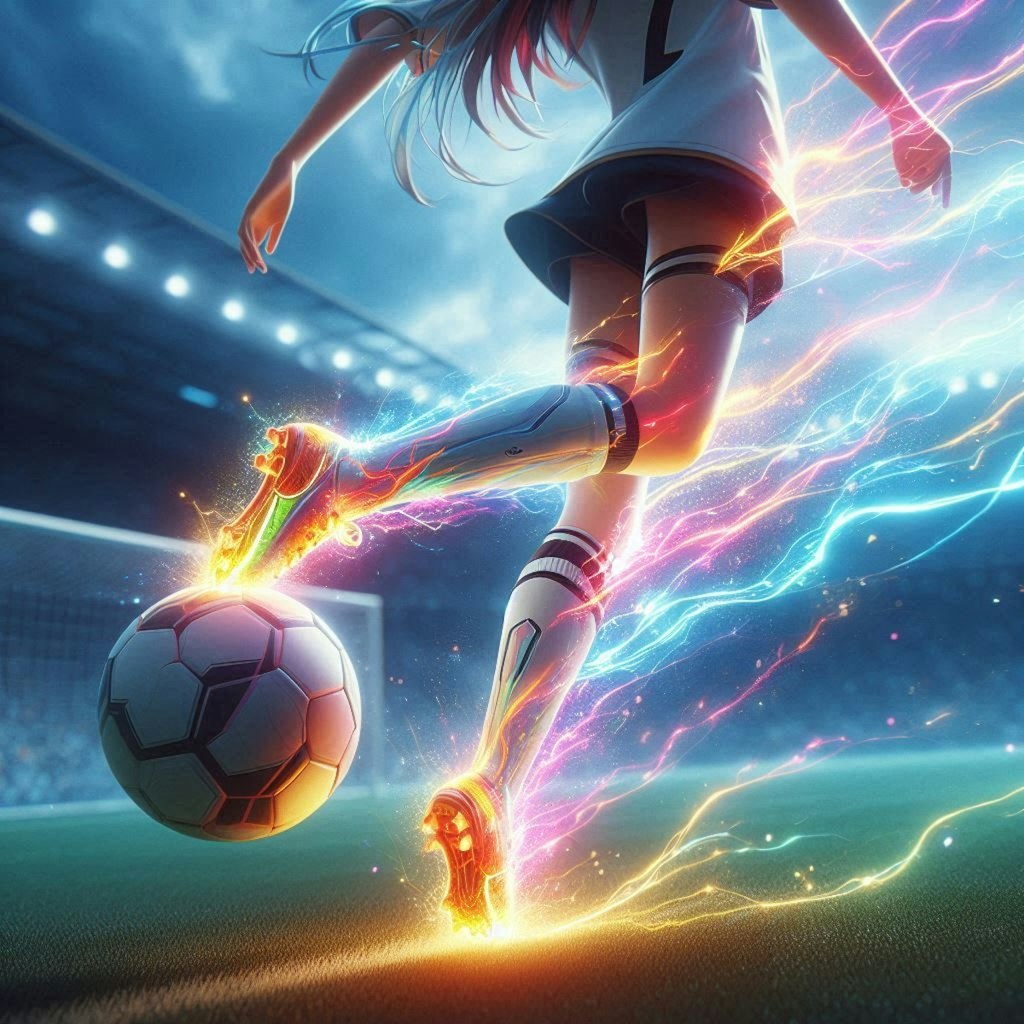 イナズマシュートー⚽️