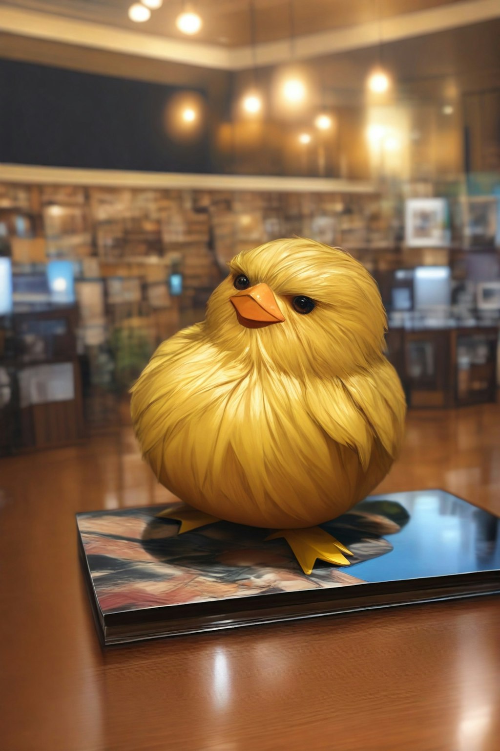博物館のひよこ