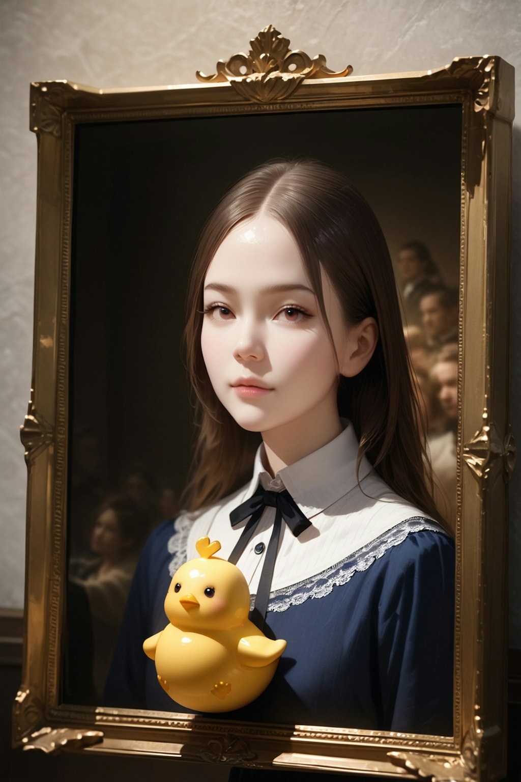 博物館のひよこ