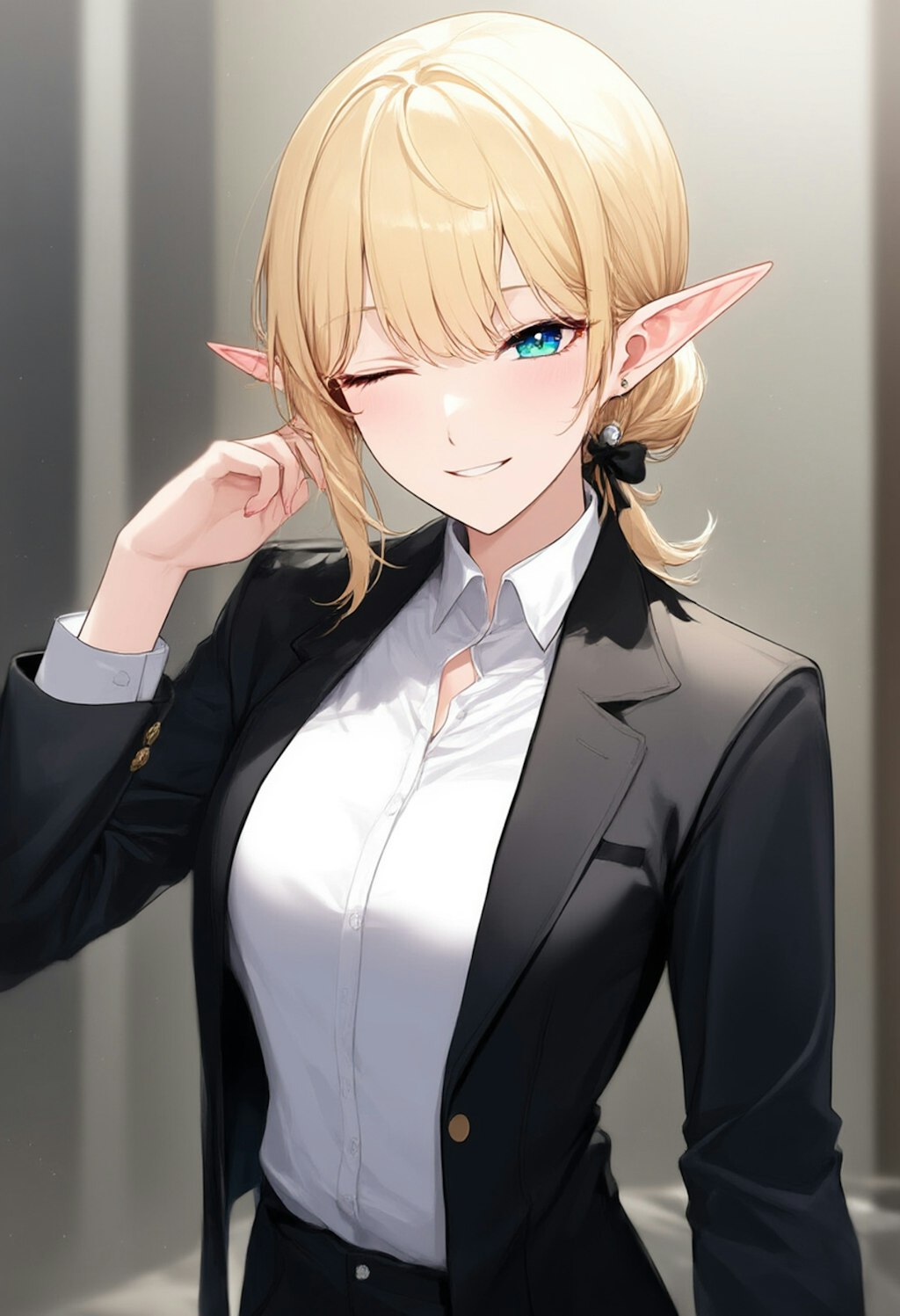 エルフの執事