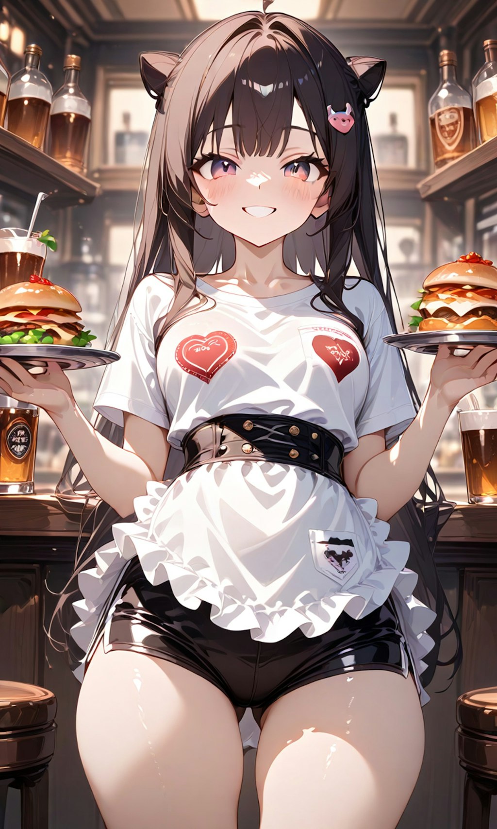 バーの看板娘ちゃん