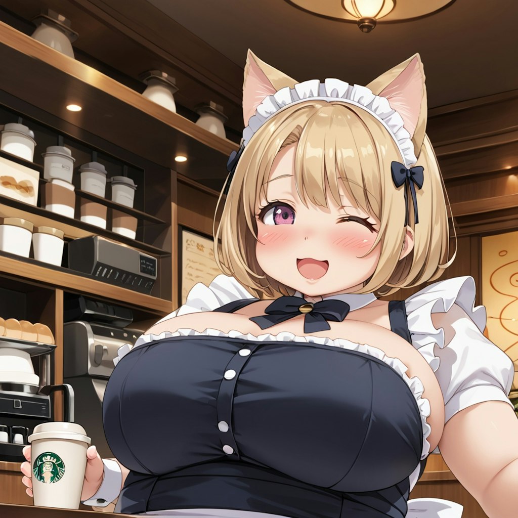 コーヒーでぇ～す♡