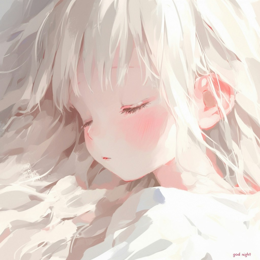 sleeping girl