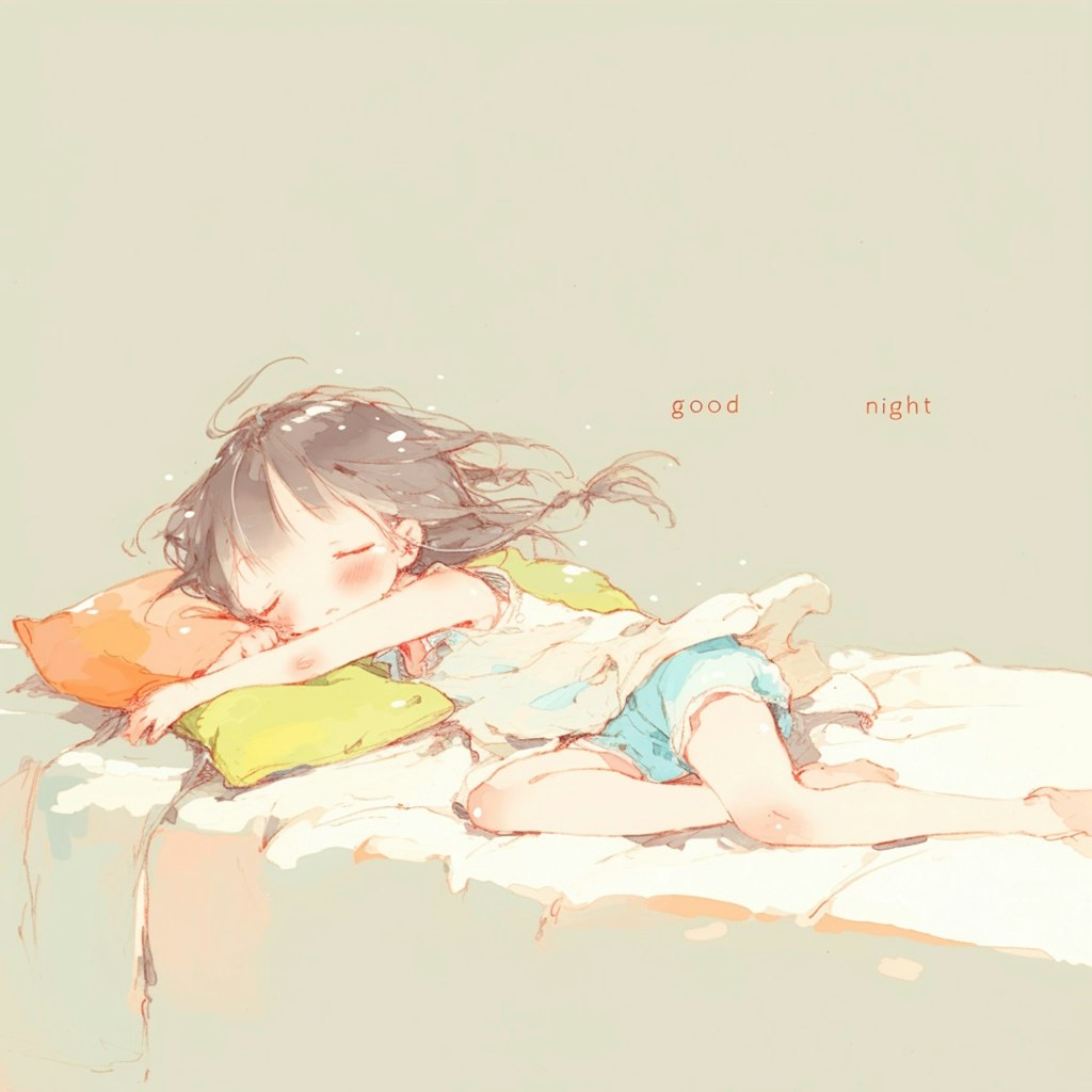 sleeping girl