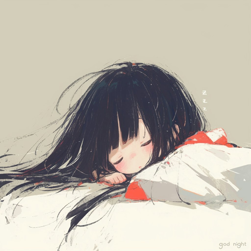 sleeping girl