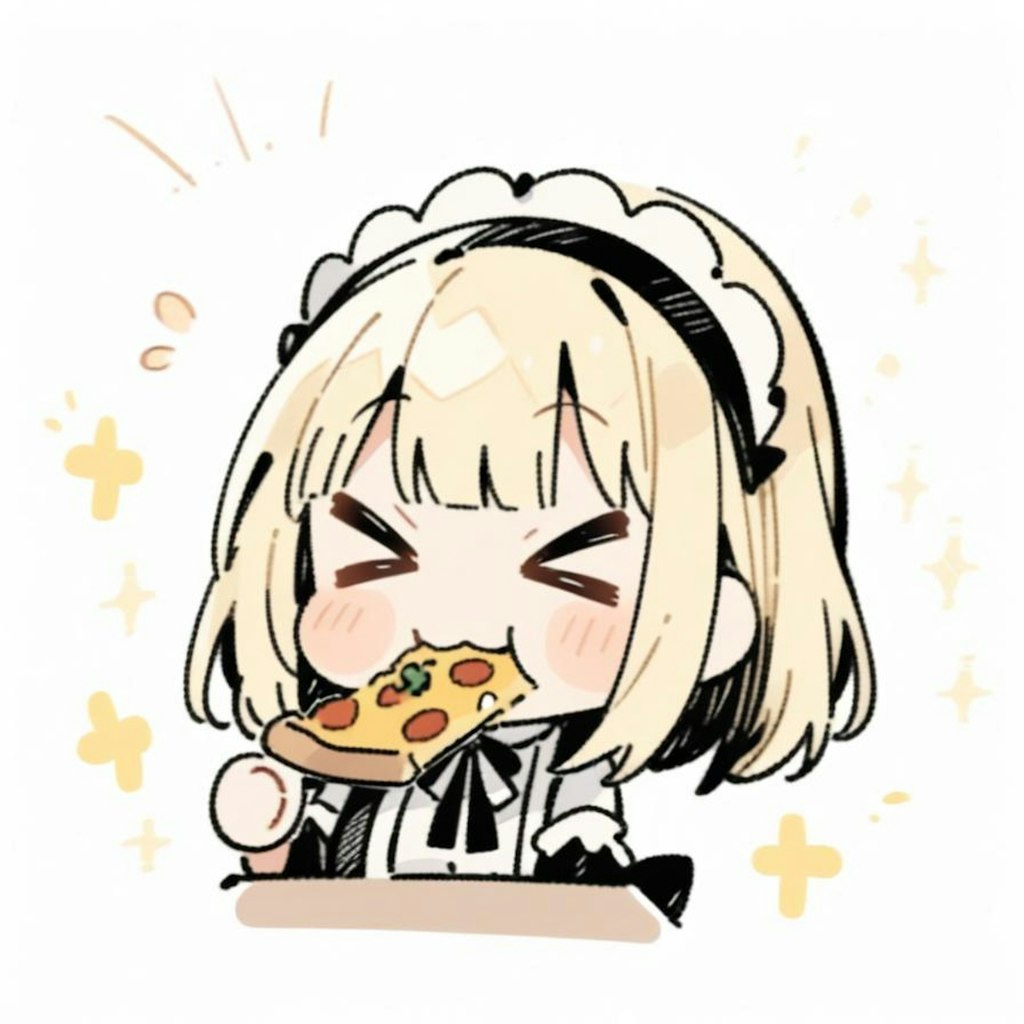 🍕20語 オブ おピッツァメイドちゃん🍕