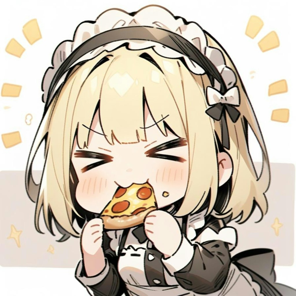 🍕20語 オブ おピッツァメイドちゃん🍕