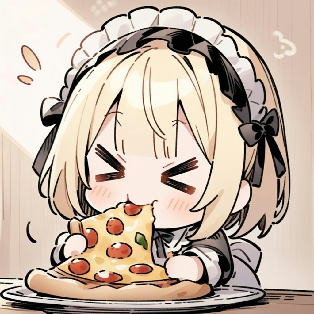 🍕20語 オブ おピッツァメイドちゃん🍕