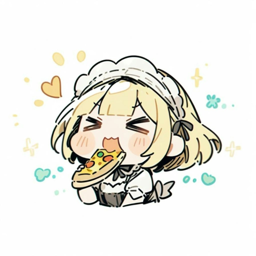 🍕20語 オブ おピッツァメイドちゃん🍕