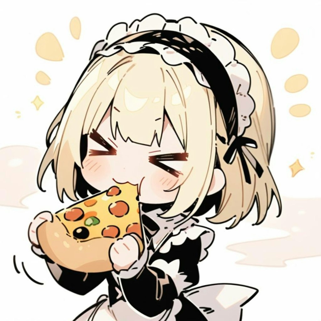 🍕20語 オブ おピッツァメイドちゃん🍕