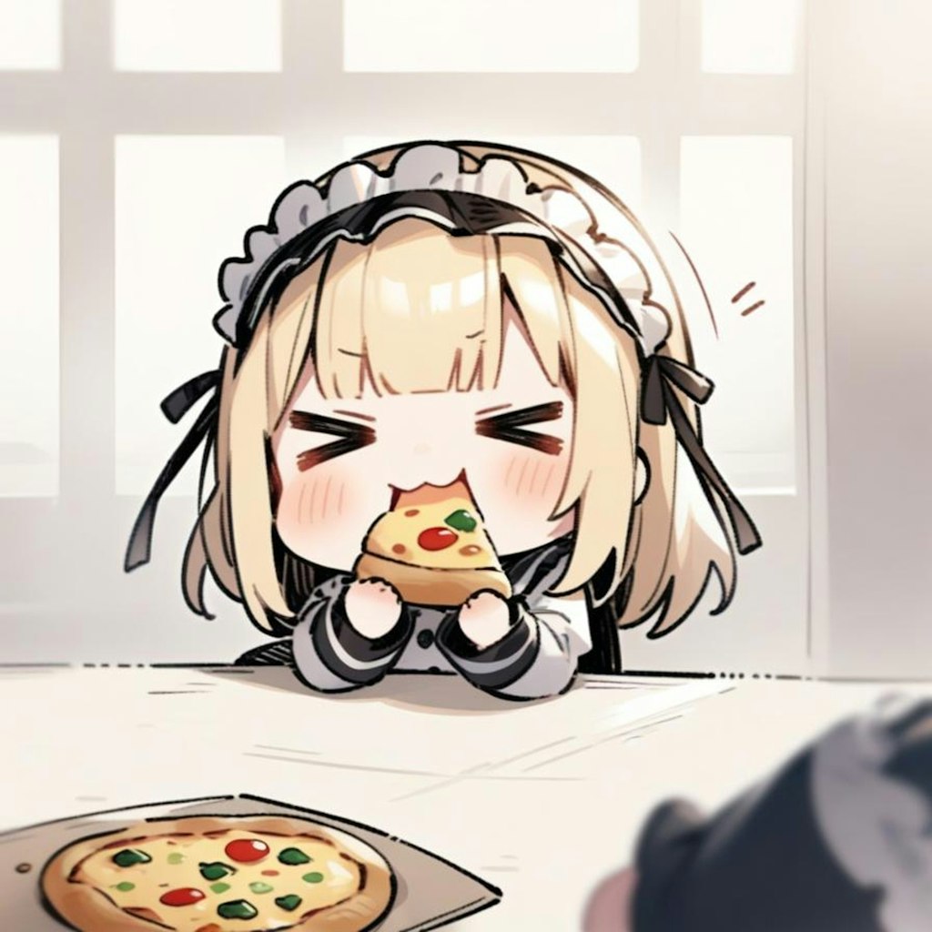 🍕20語 オブ おピッツァメイドちゃん🍕