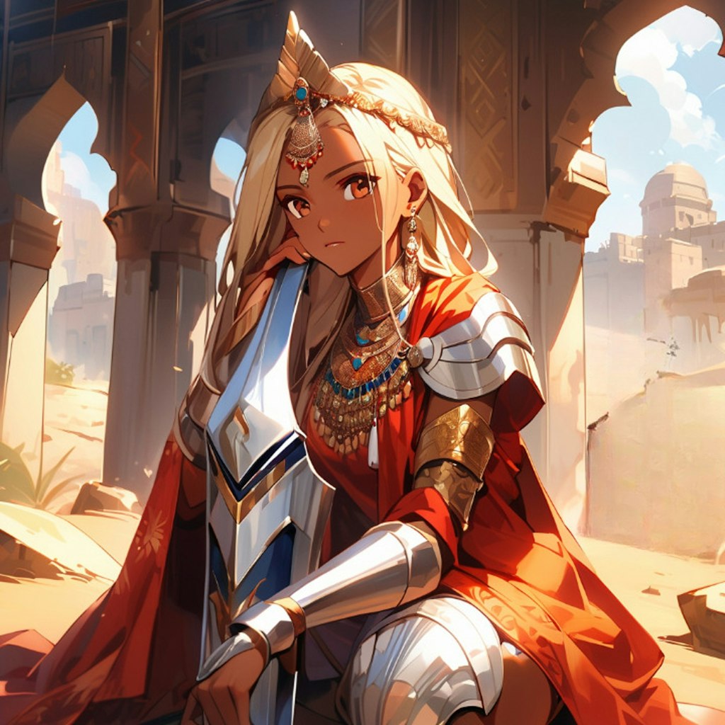 砂漠の王女