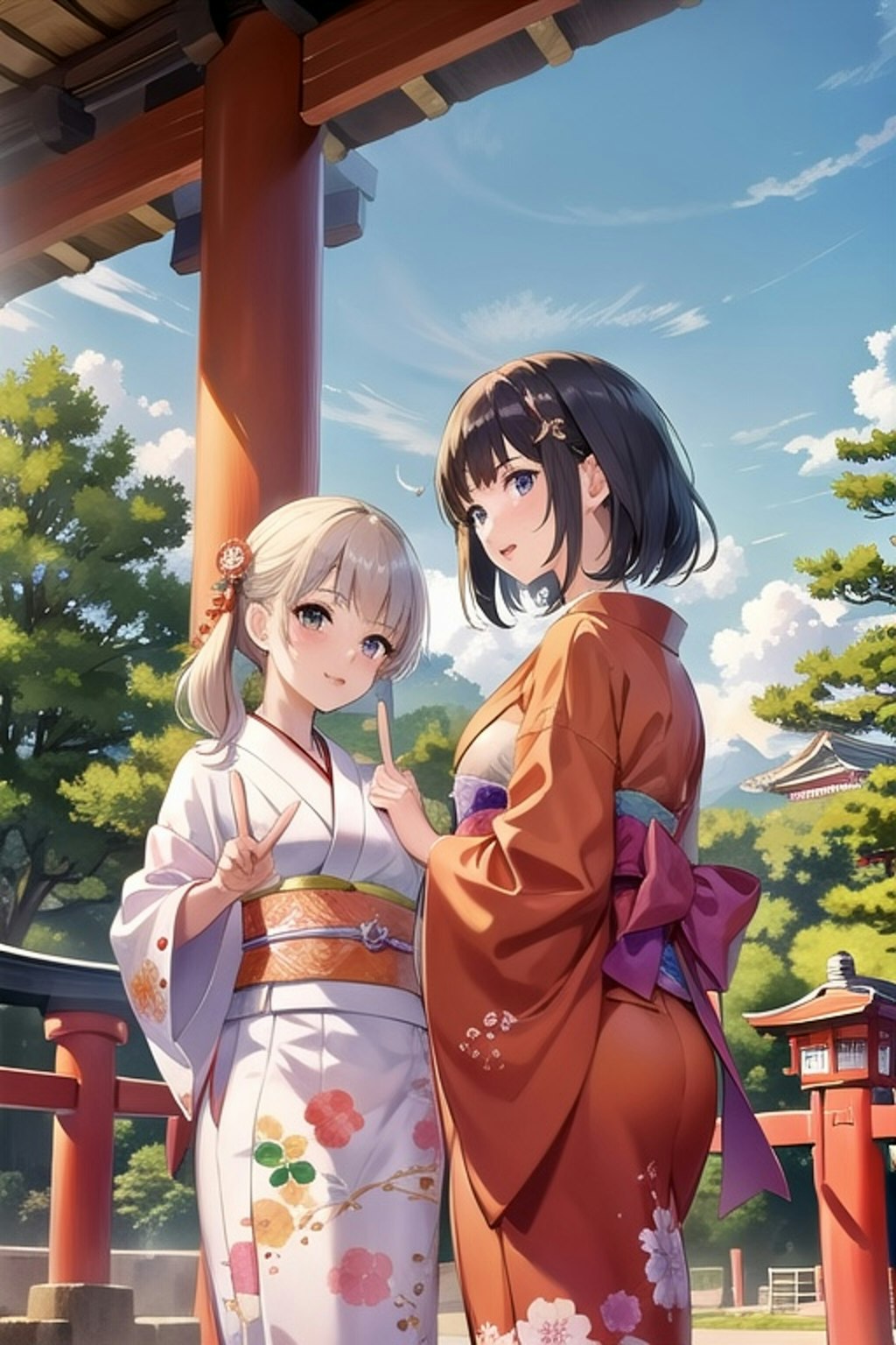 初詣！⛩️