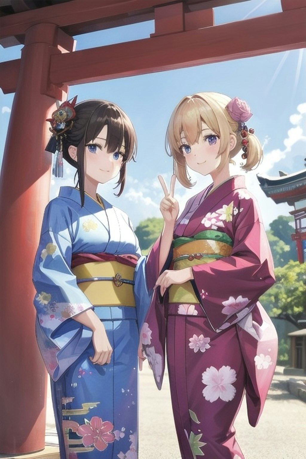 初詣！⛩️