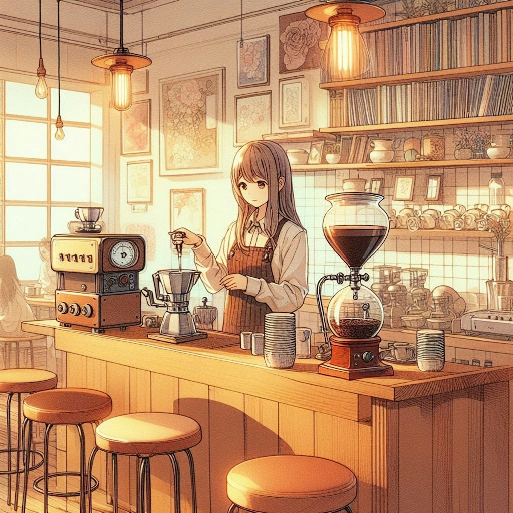 レトロなカフェ ／ レトロ