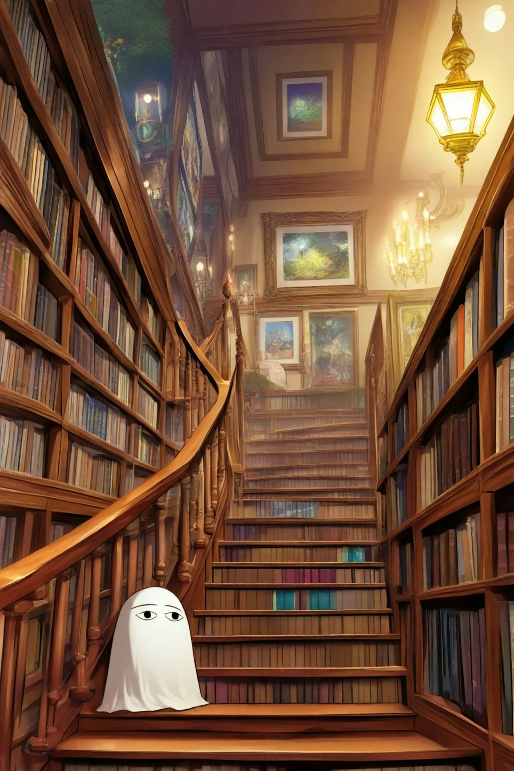 書店奥は本の迷宮
