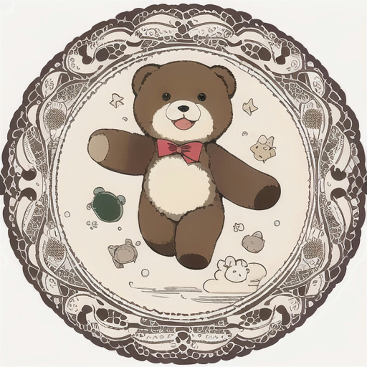 クマさん | chichi-pui（ちちぷい）AIイラスト専用の投稿サイト