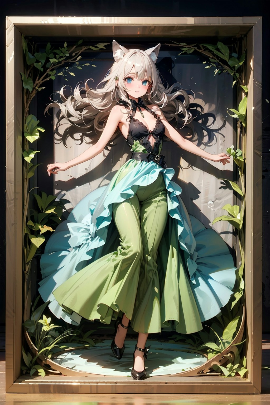【ネタ】カモフラウルフちゃんのリアル3Dフィギュア豪華ケース付き1,500puiで販売(嘘)😆