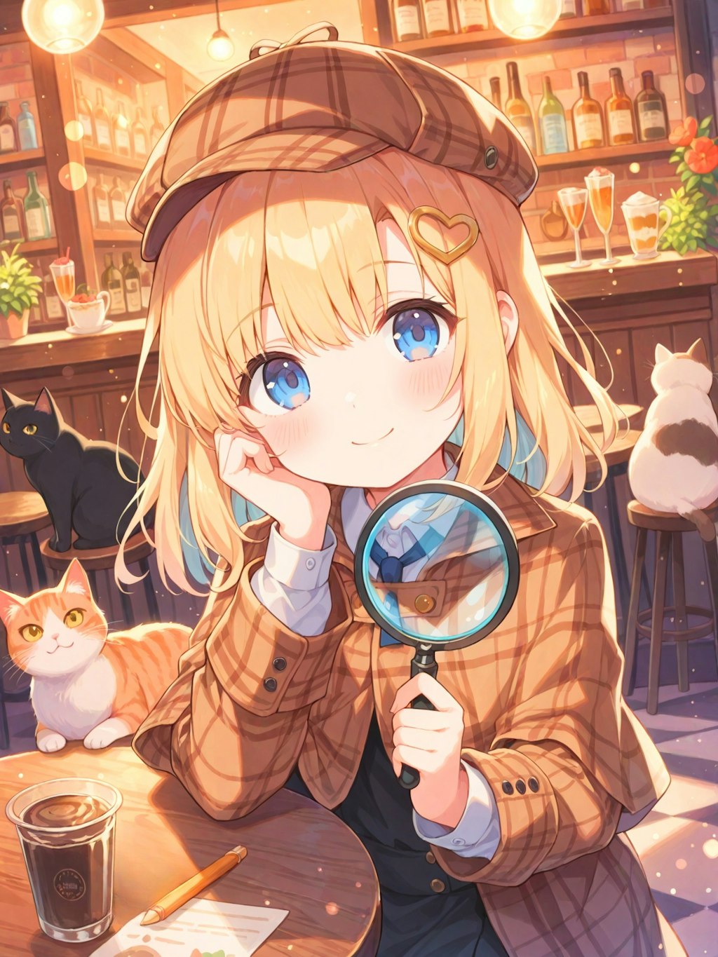 名探偵の猫カフェ調査