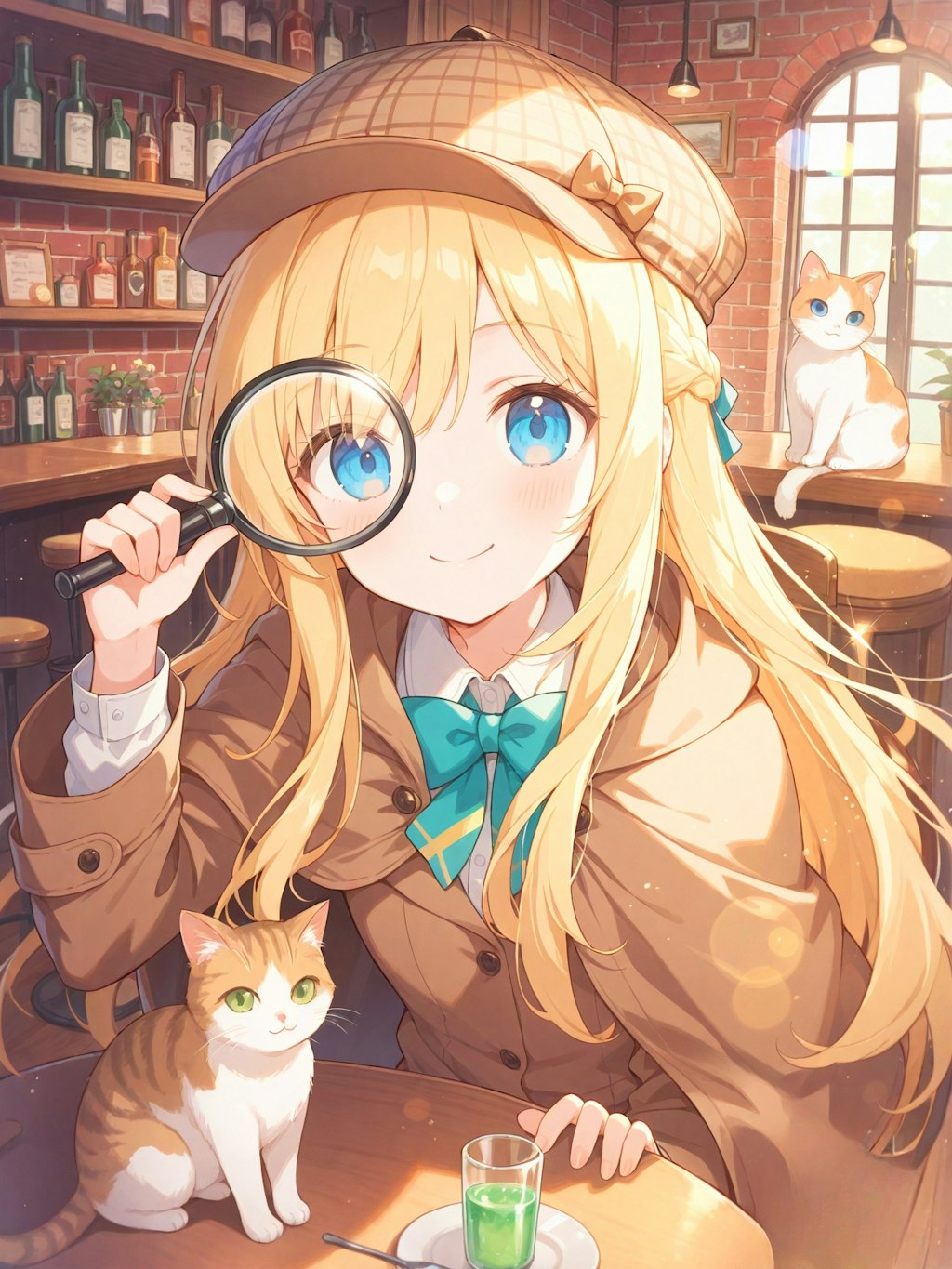 名探偵の猫カフェ調査