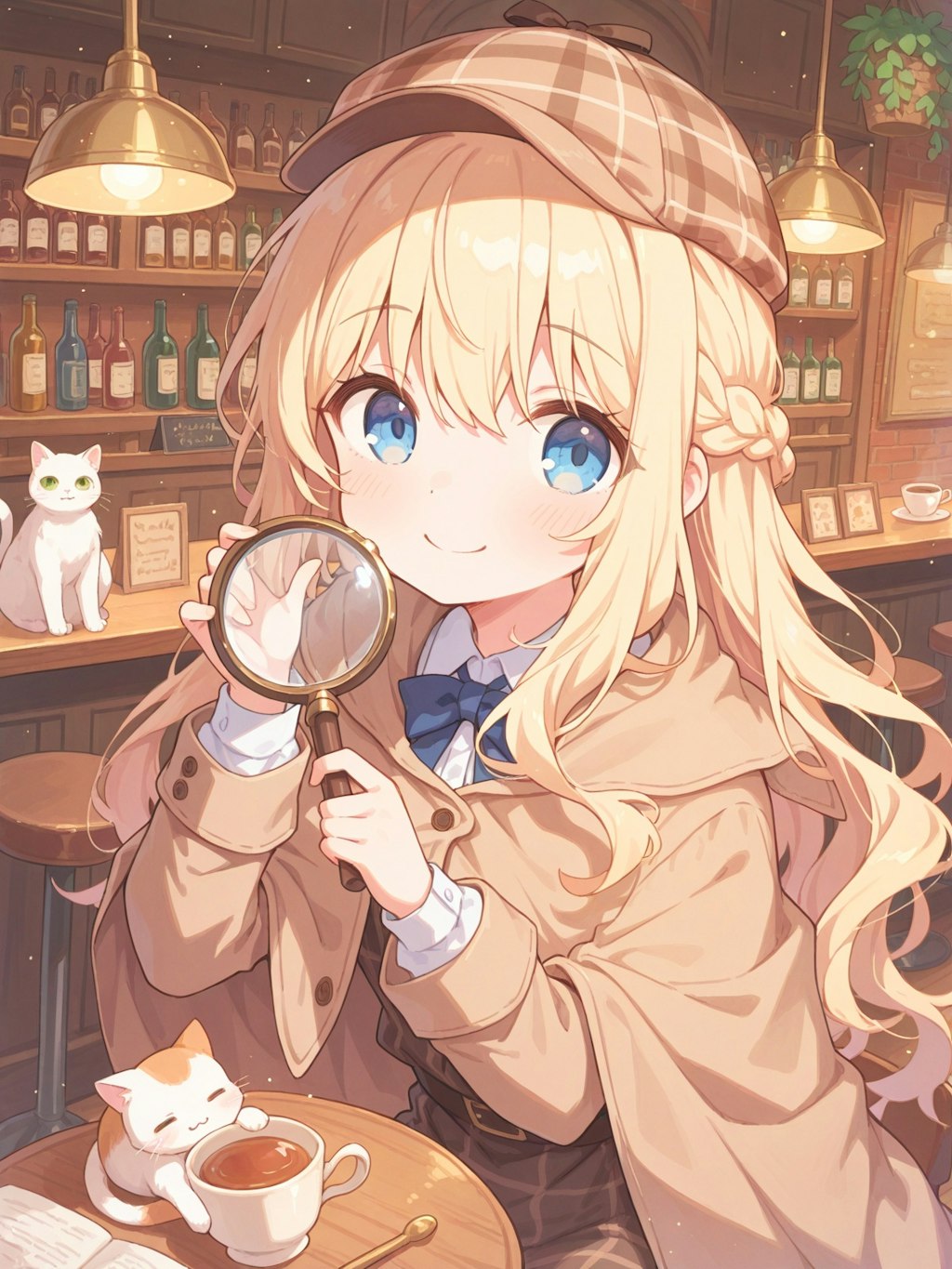 名探偵の猫カフェ調査