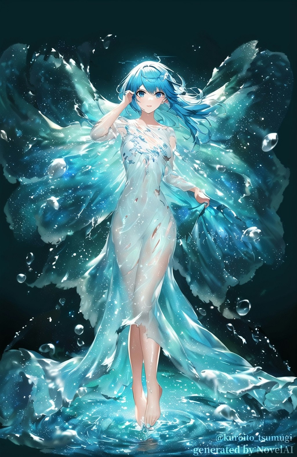 water dress×fairy