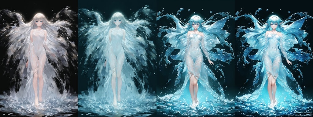 water dress×fairy