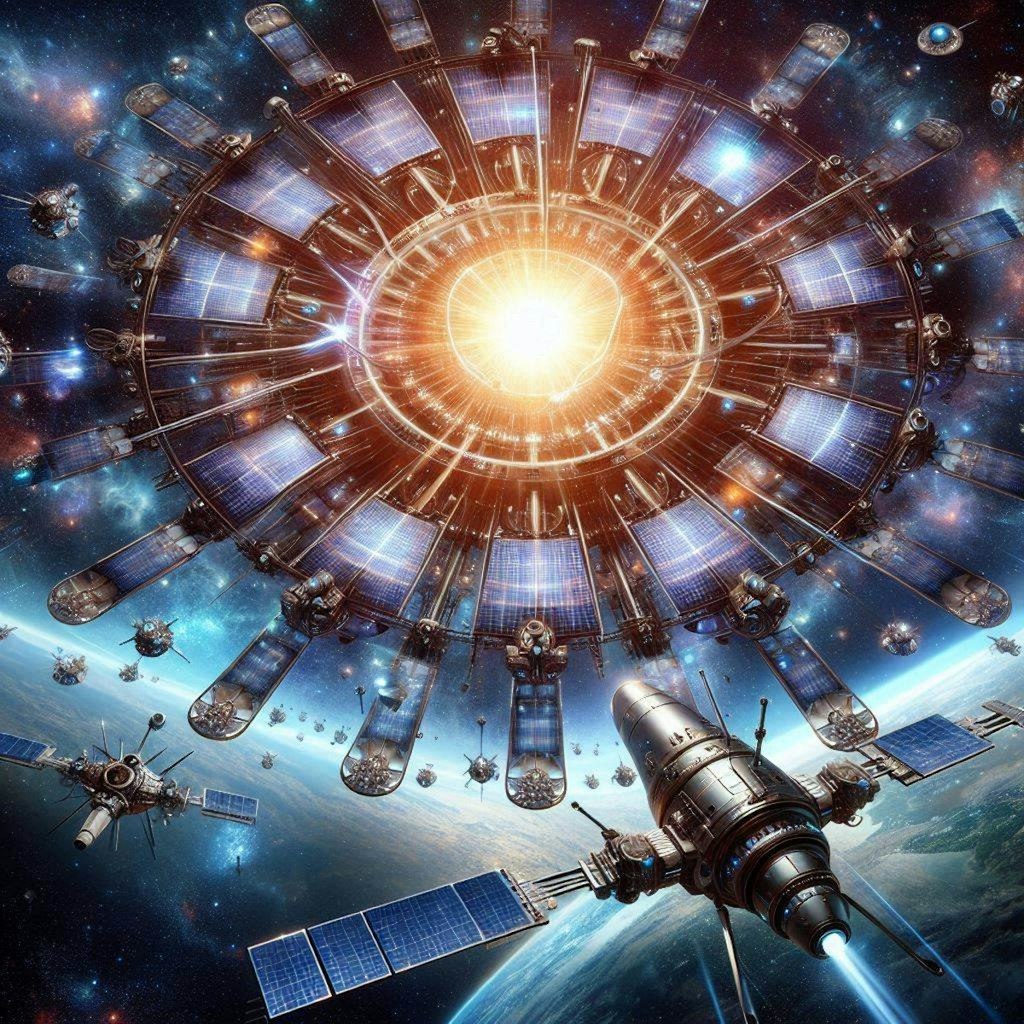 Dyson swarm…？