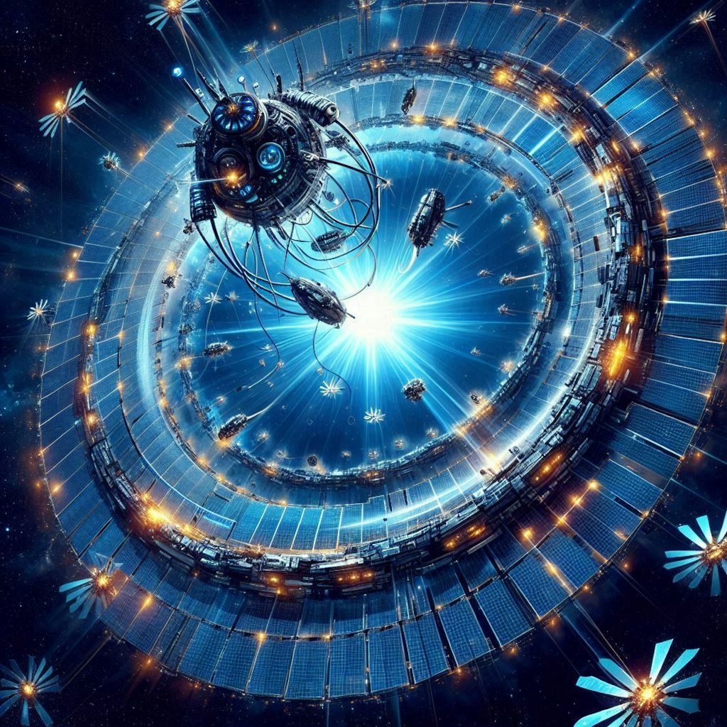Dyson swarm…？