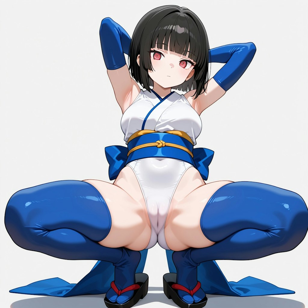 咲成奈那妃　エロ蹲踞で催眠解除