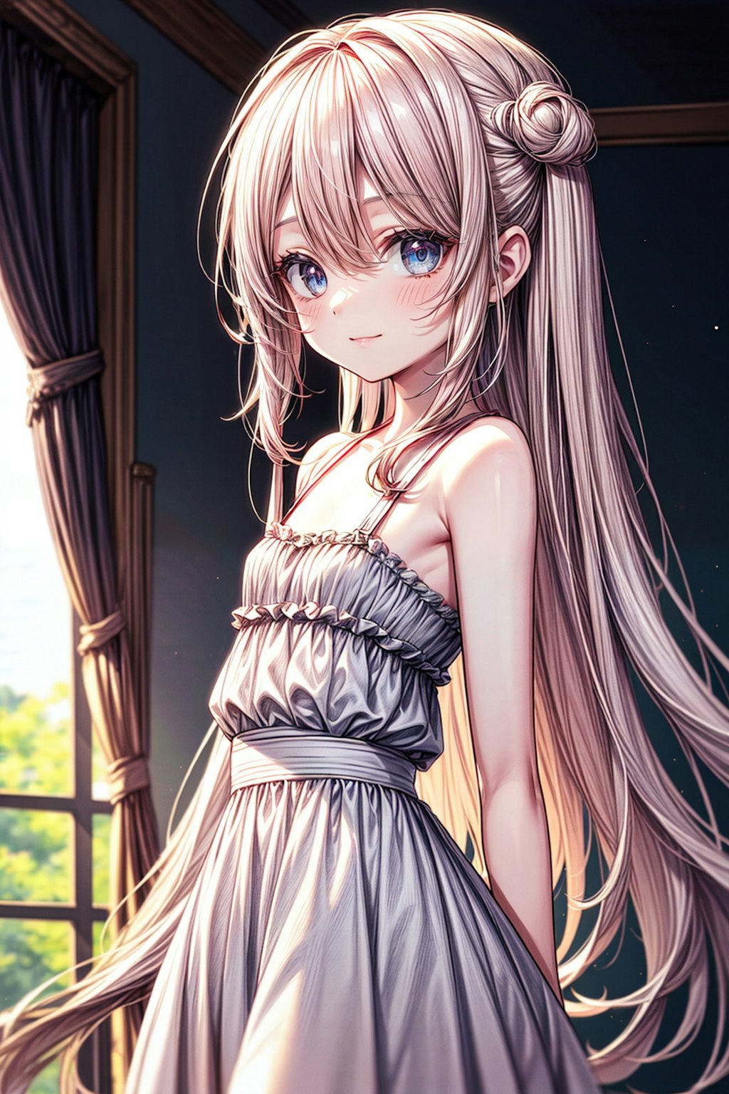 サマードレスの女の子 Girl in Summer Dress