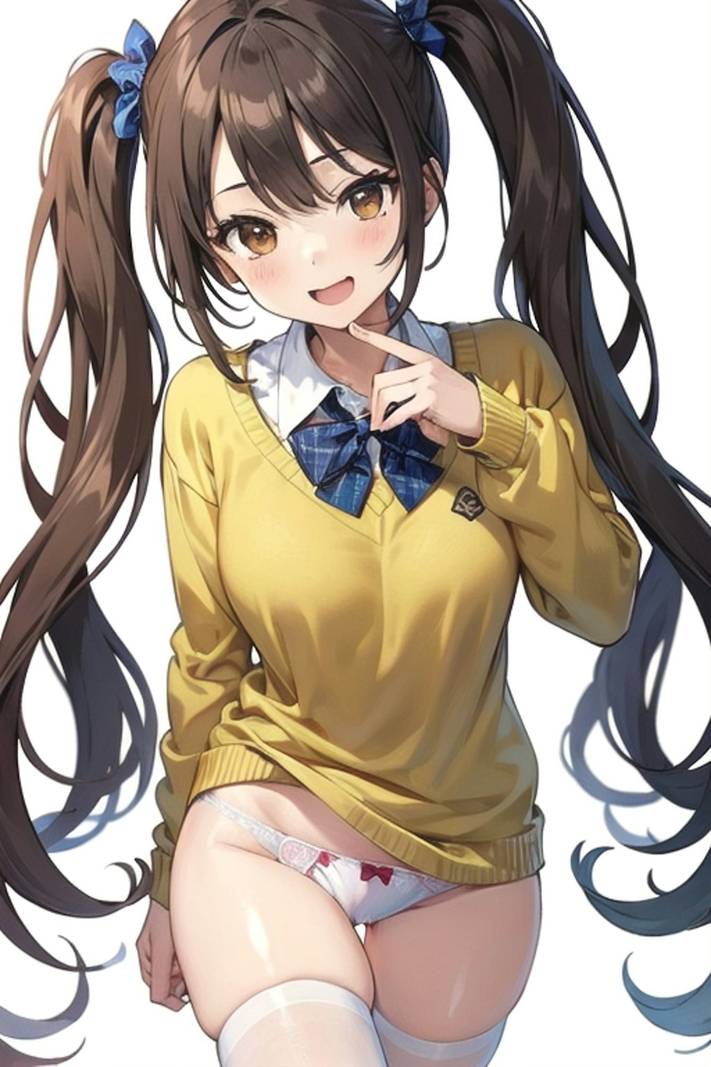 School twintails girl