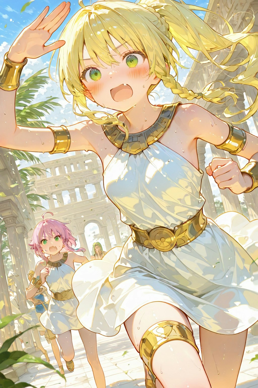 古代ギリシャのマラソン大会♪