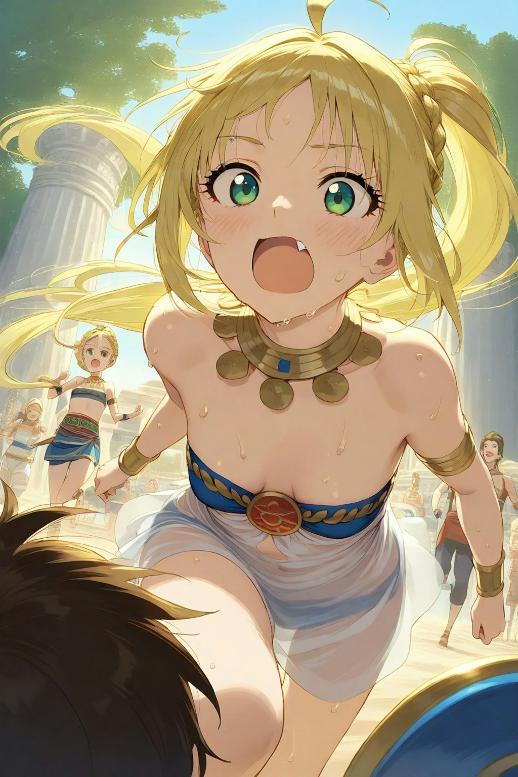 古代ギリシャのマラソン大会♪