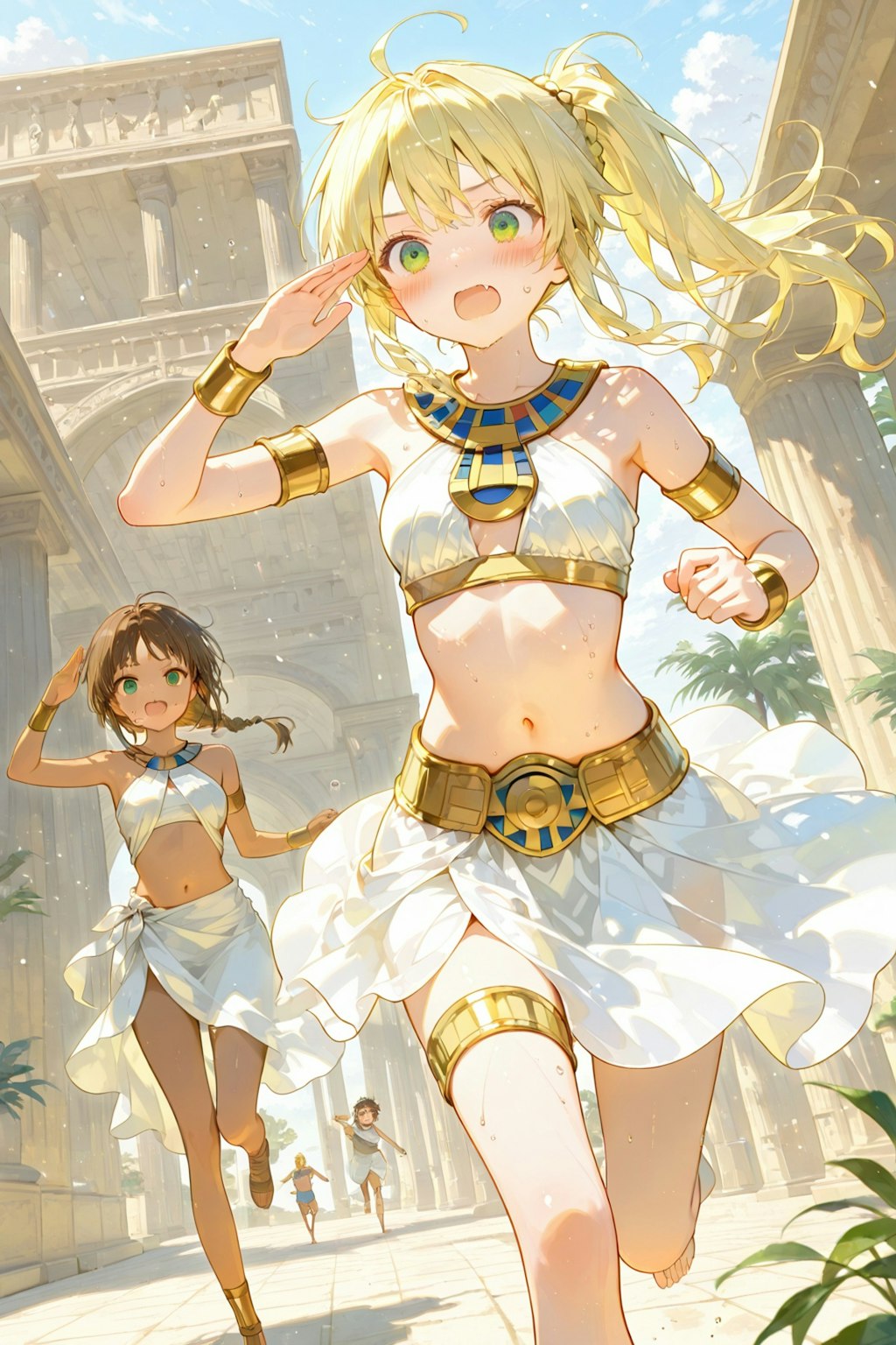 古代ギリシャのマラソン大会♪