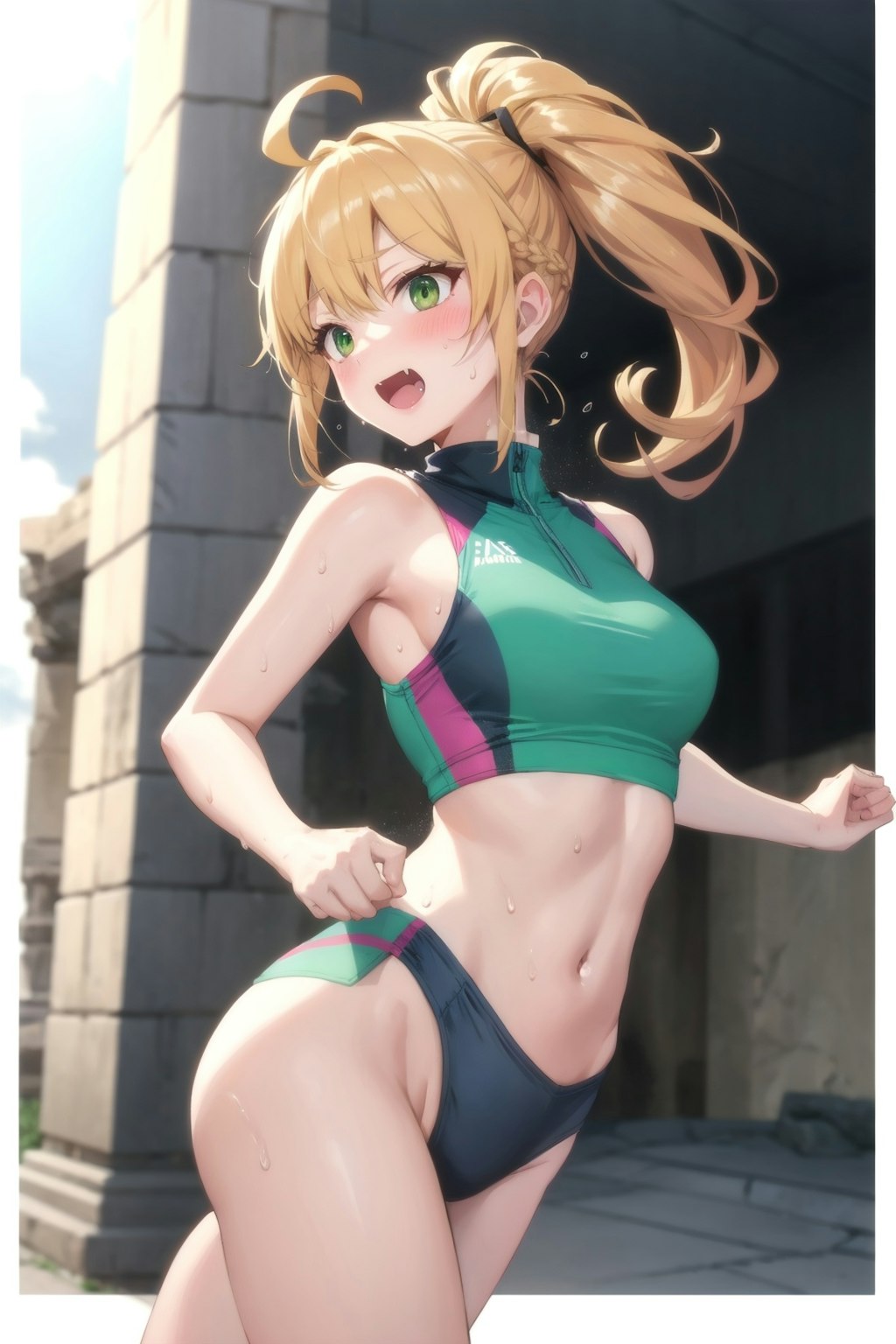 古代ギリシャのマラソン大会♪