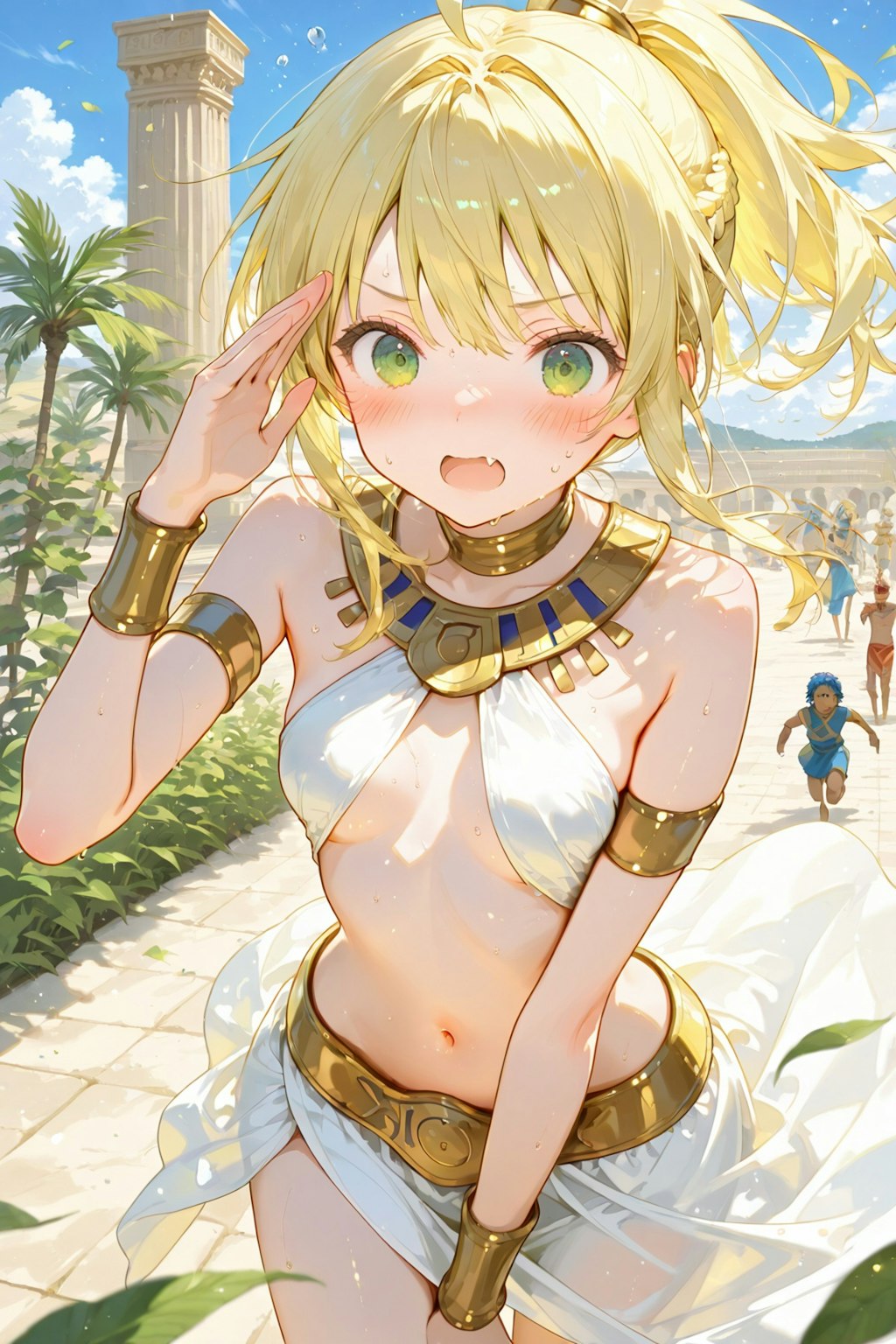 古代ギリシャのマラソン大会♪