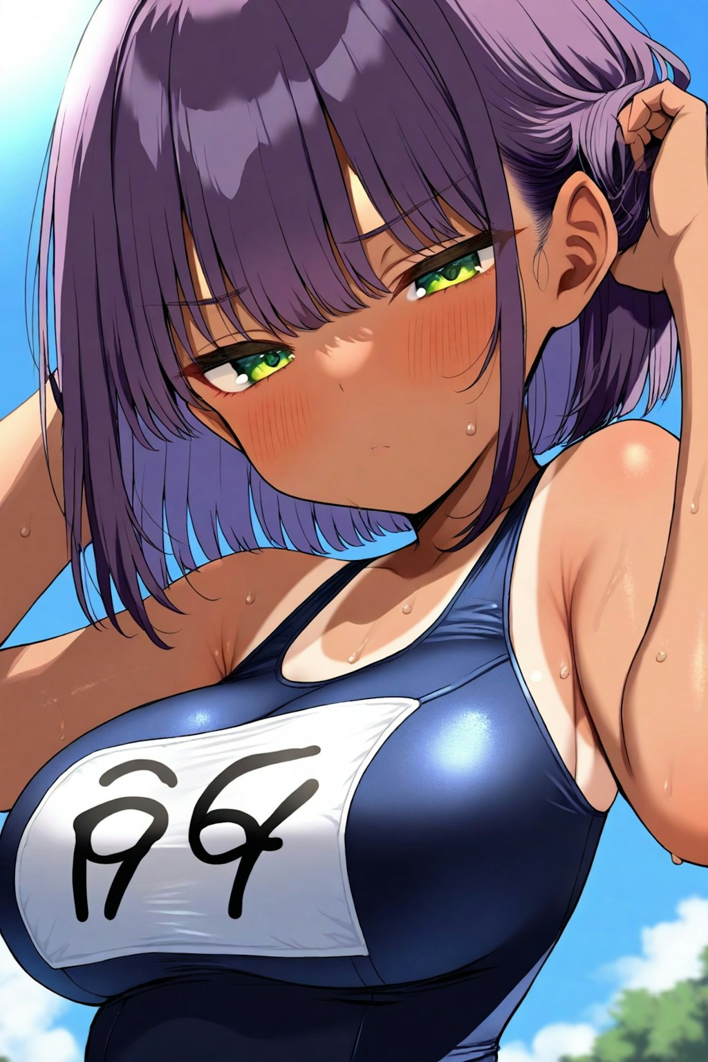 96 暑がる日焼けっ子