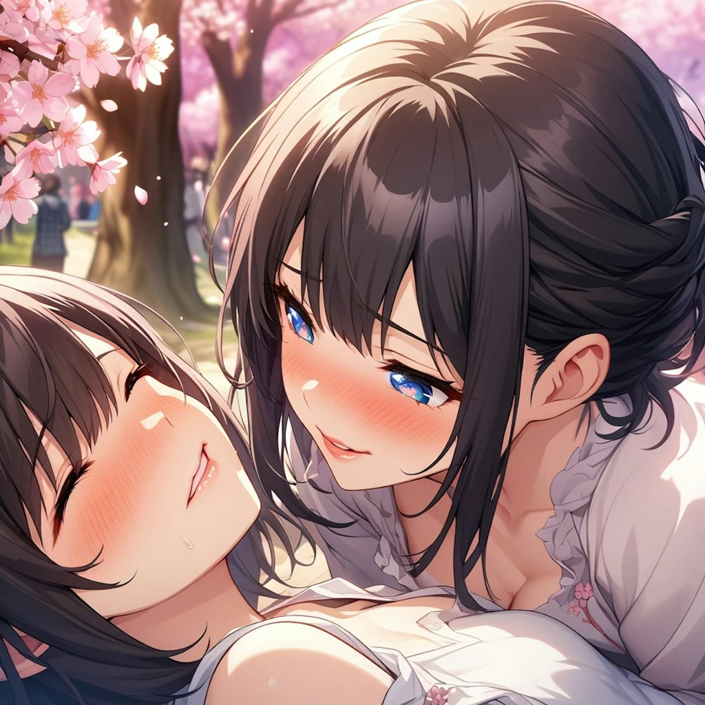 桜と百合