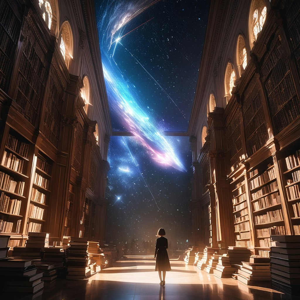 宙の図書館