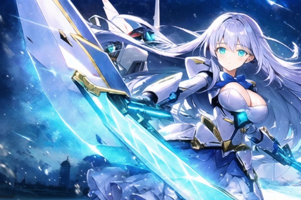 WING UNIT GIRL 18 (ice blade)