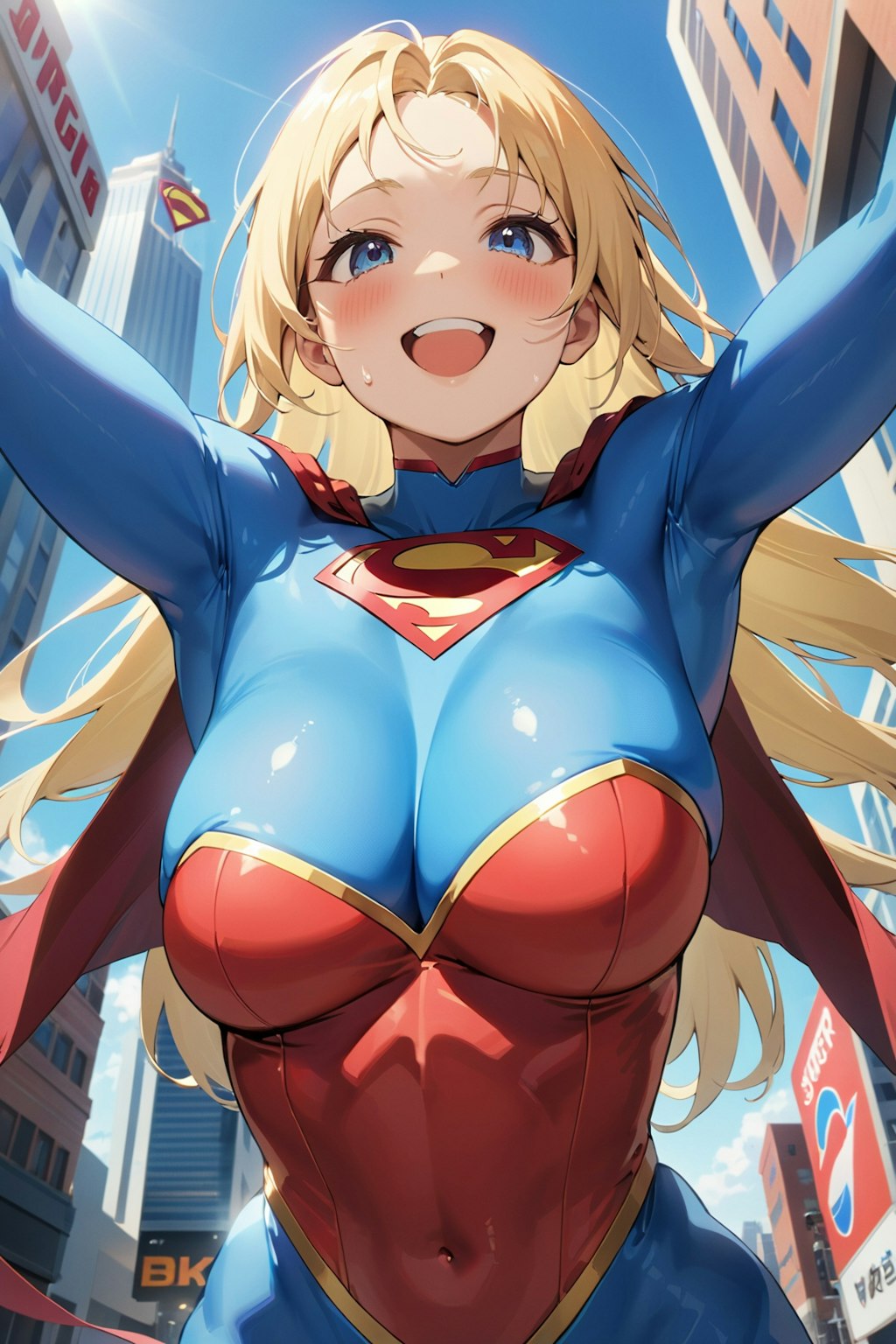 Boobs Supergirl