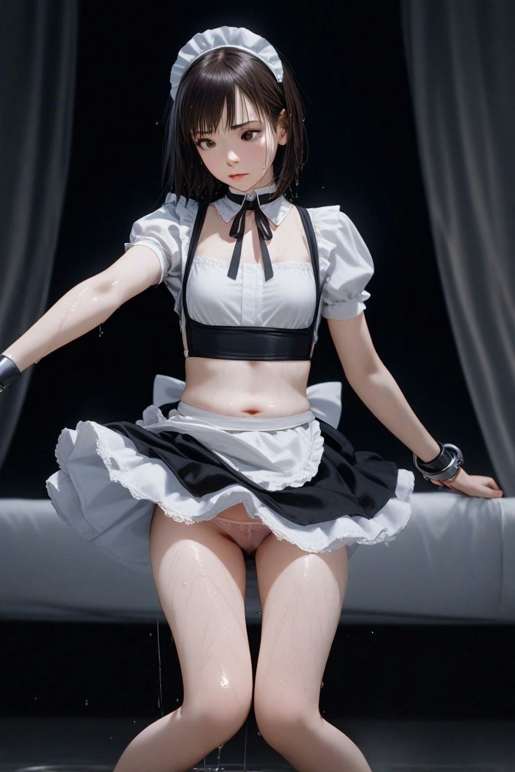 ベッド付きシャワールーム