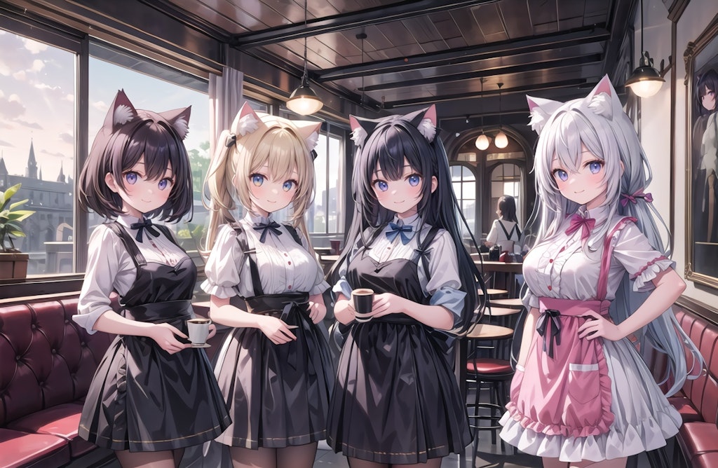 猫cafe3　いらっしゃいませー