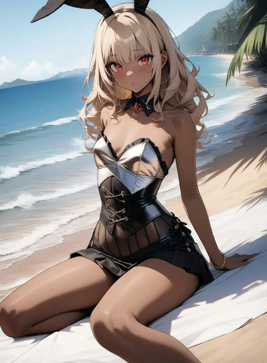 黒うさぎさん
