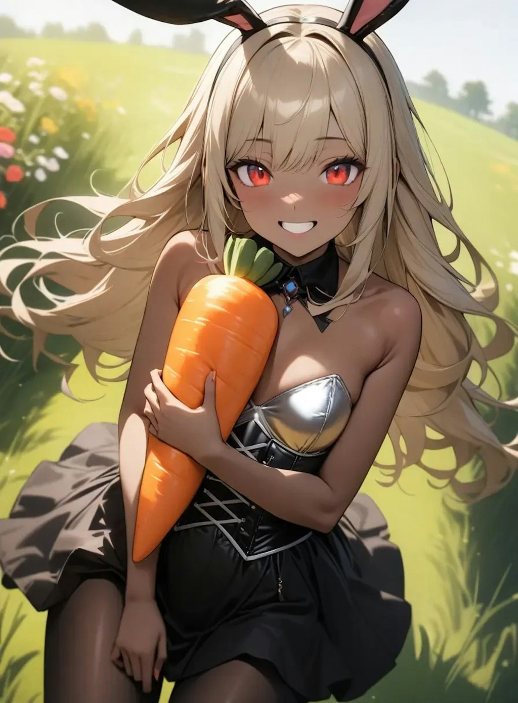 黒うさぎさん