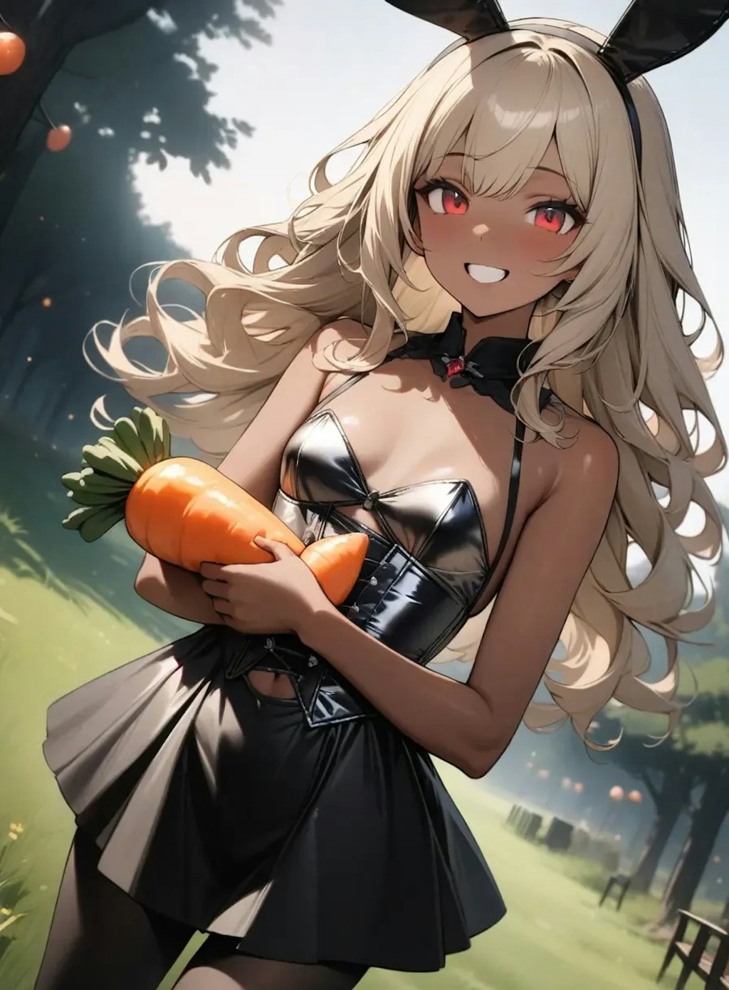 黒うさぎさん